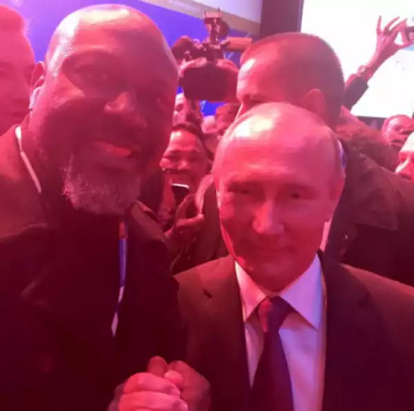 Senator Dino Melaye Meets Russian President, Vladimir Putin (Photo)